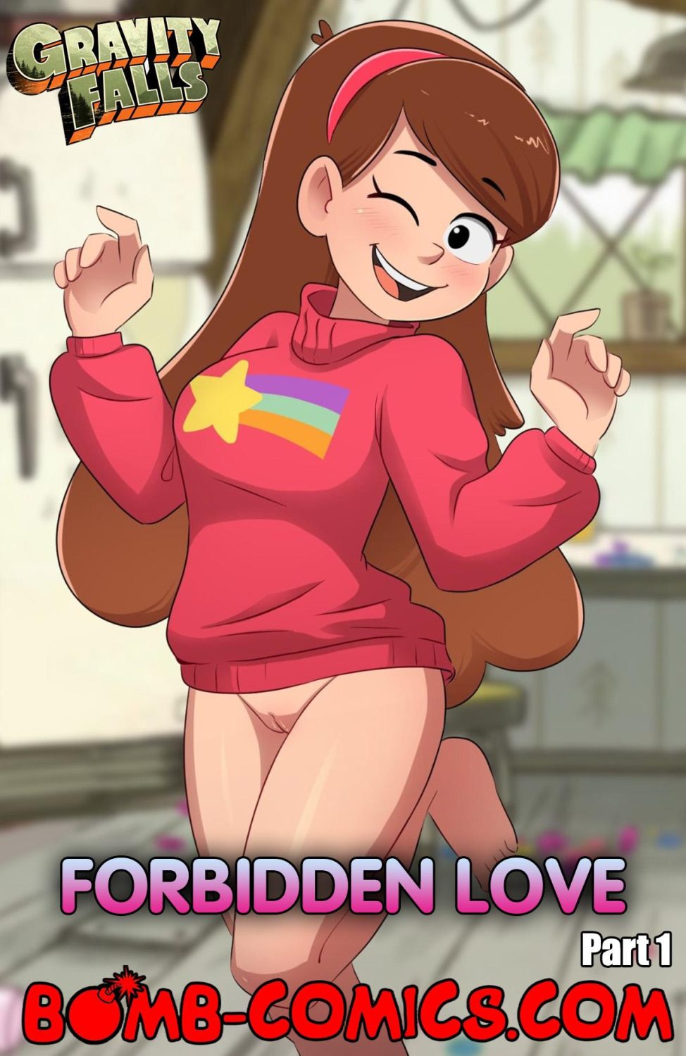 Porn comic Gravity Falls. Forbidden love. Part 1.